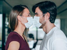 People urged to avoid kissing and wear face masks during sex to prevent spread of coronavirus