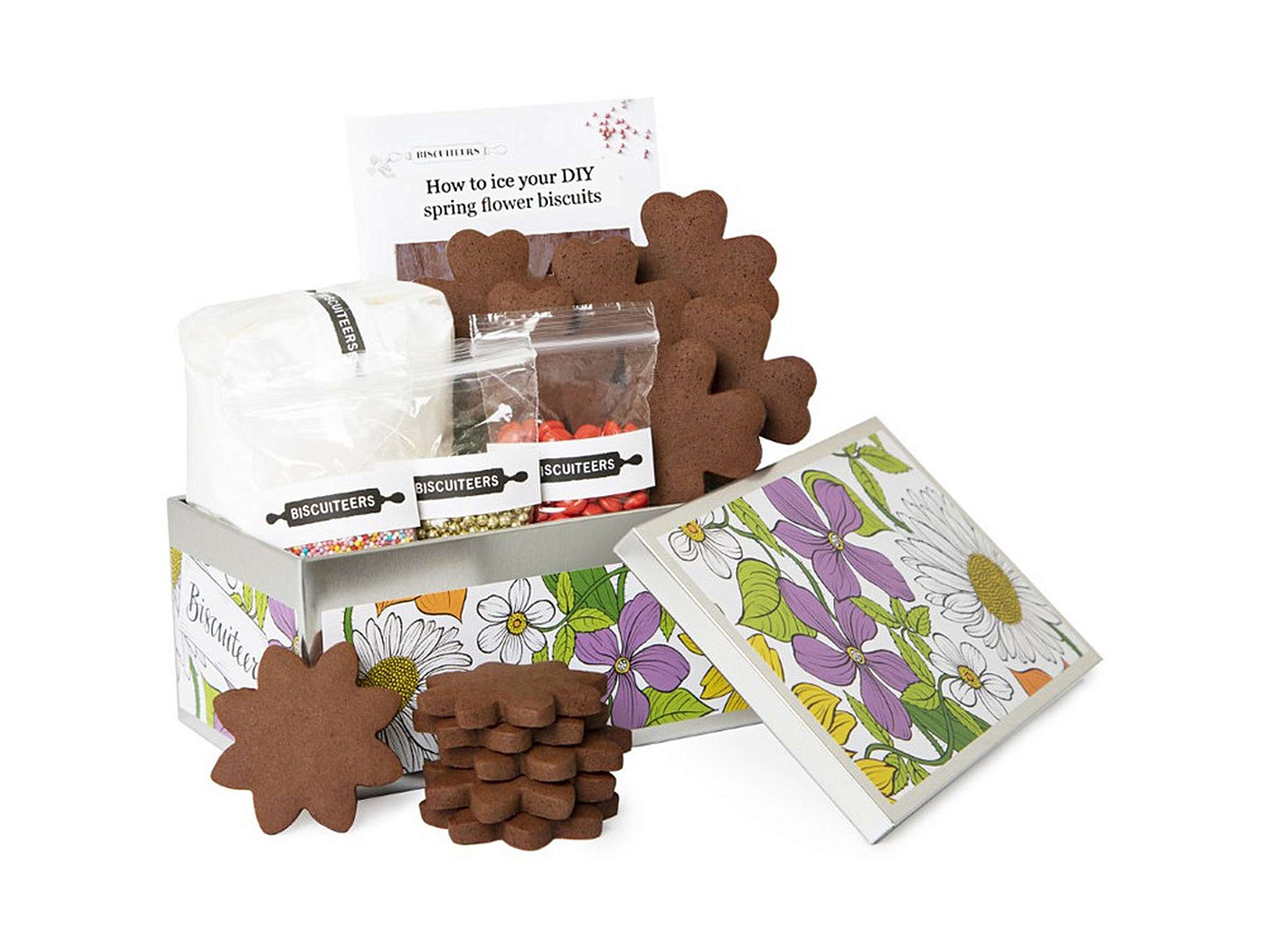 Spend an afternoon decorating biscuits with pretty patterns and motifs