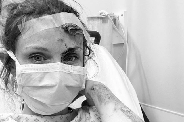 Sophie Ellis-Bextor in hospital