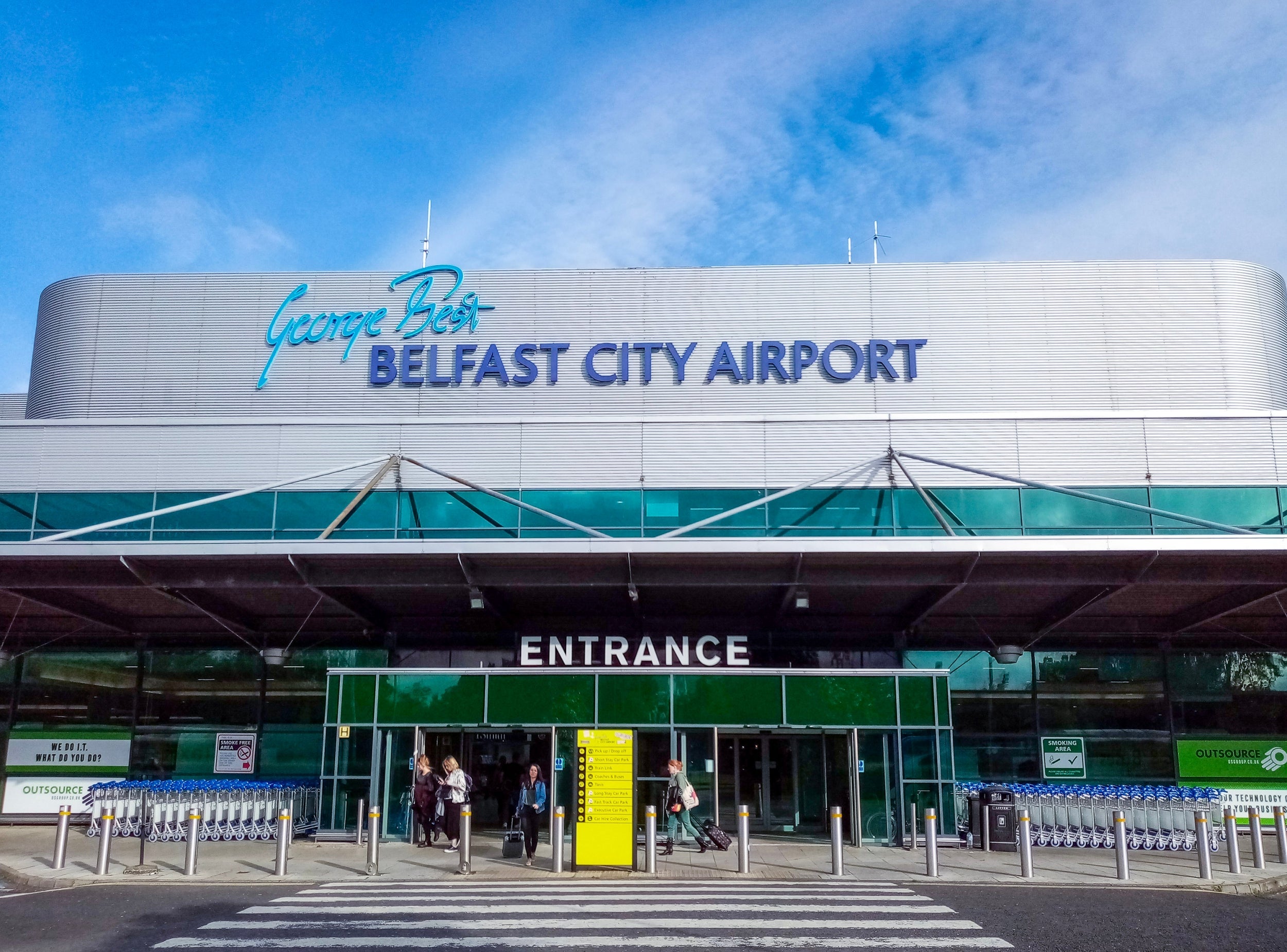 Still running: George Best Belfast City airport