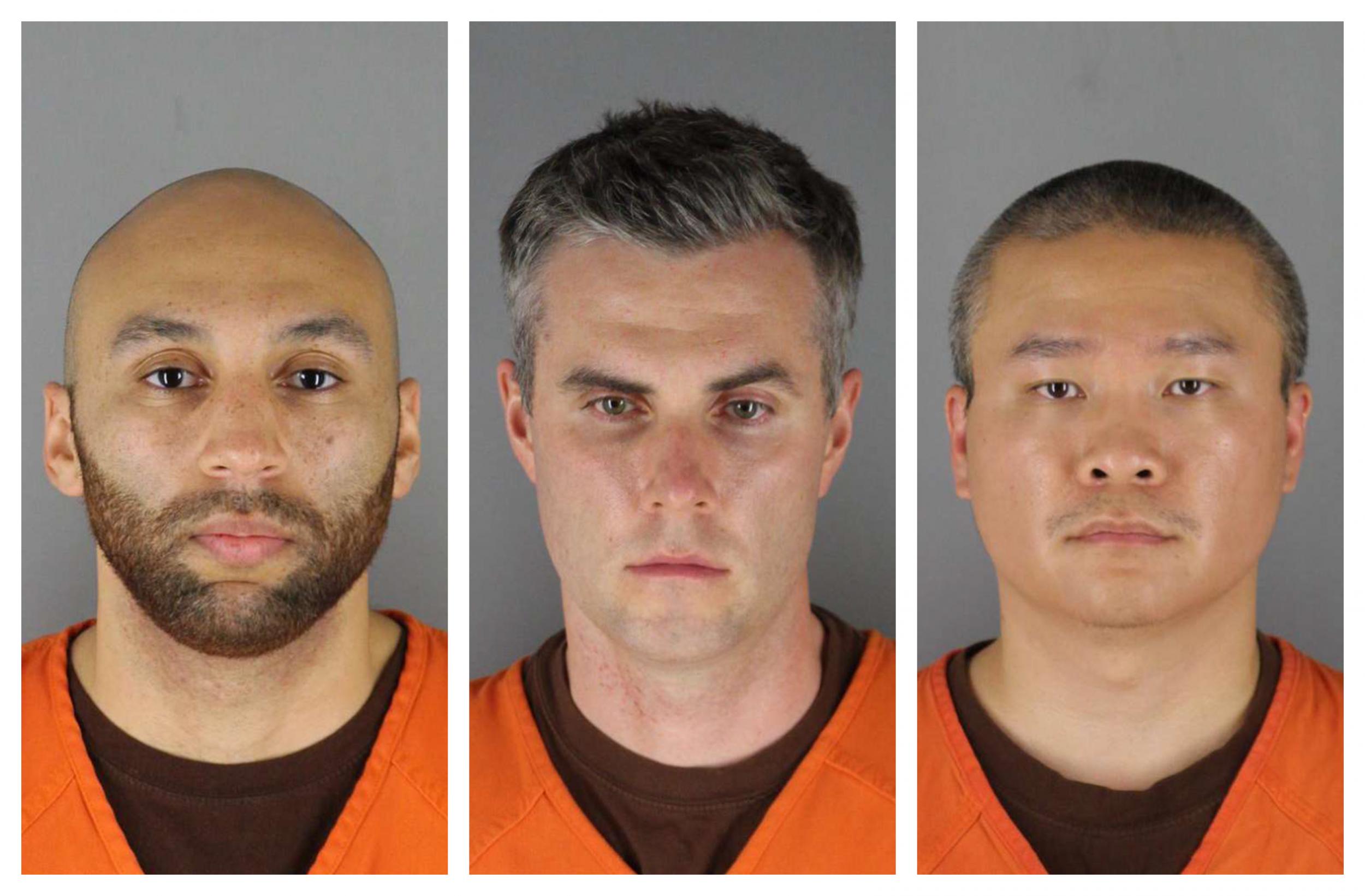 Three former Minneapolis police officers were charged as accomplices in George Floyd's death.