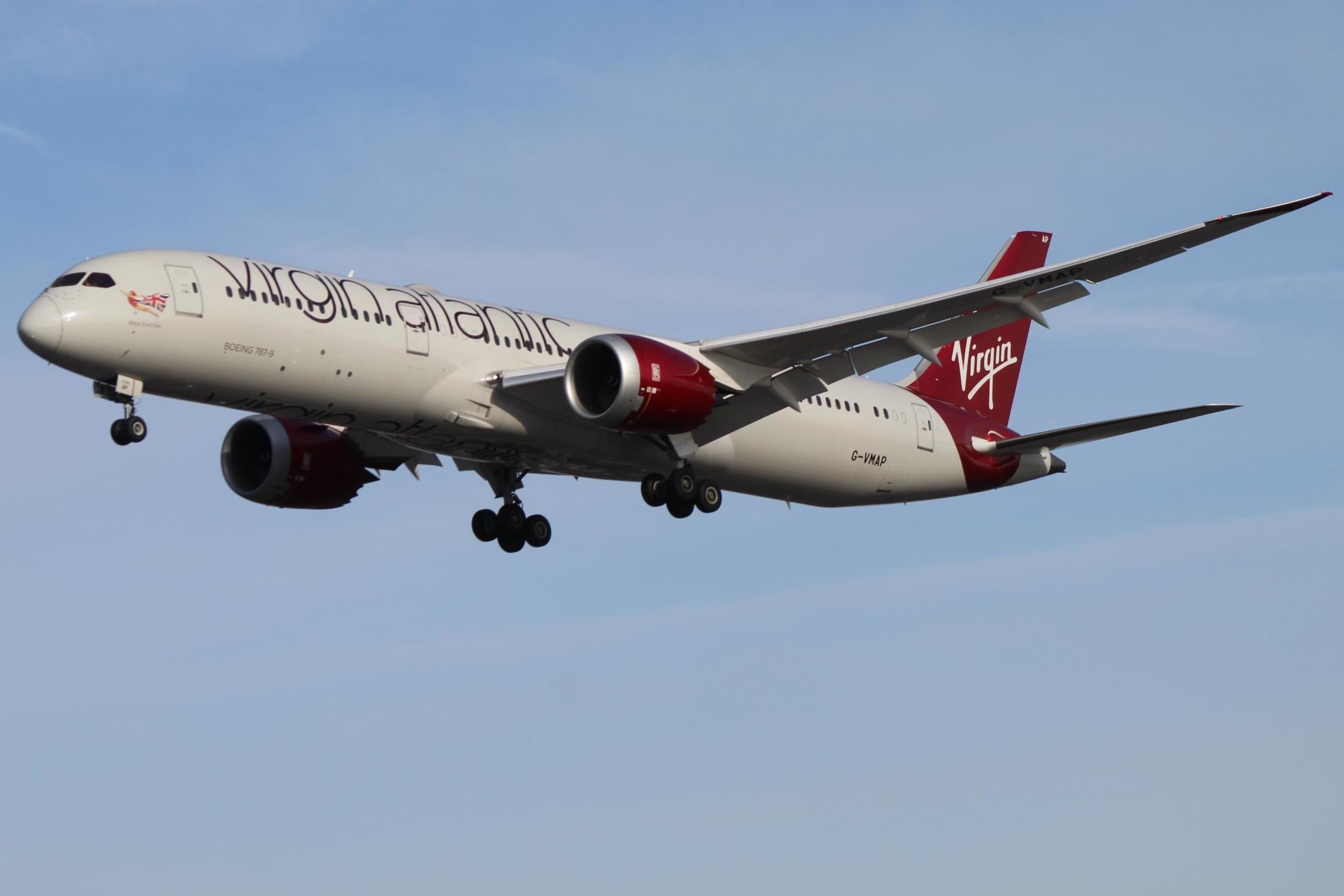 All clear: Virgin Atlantic will take off again with passengers on board from 20 July