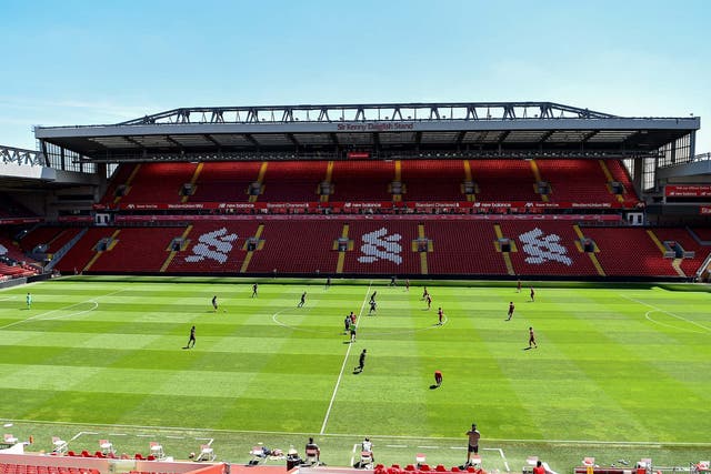 Liverpool may not play all their home games at Anfield