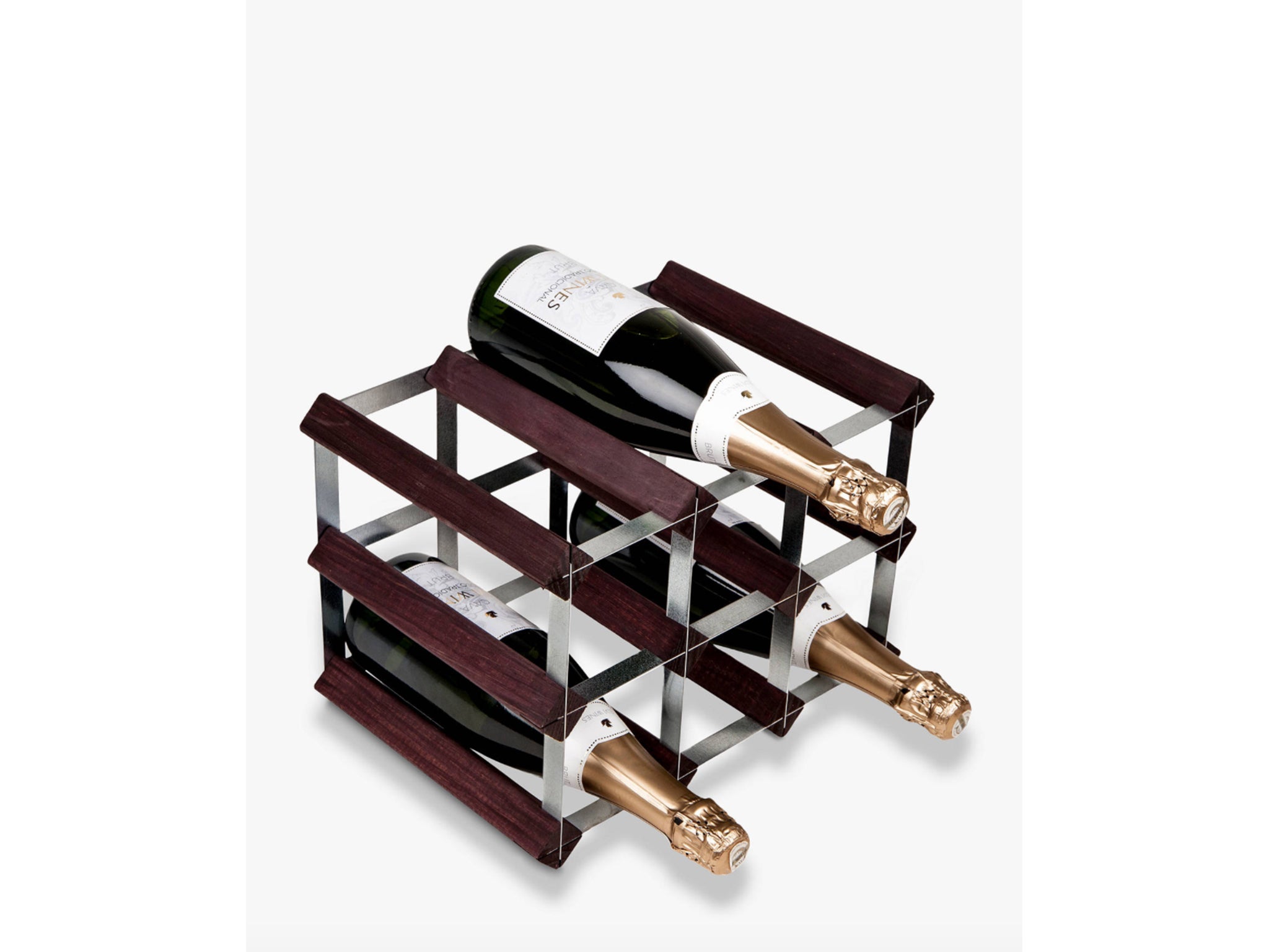 If you're looking to store your favourite bottles properly, try a sleek wine rack (John Lewis and Partners)