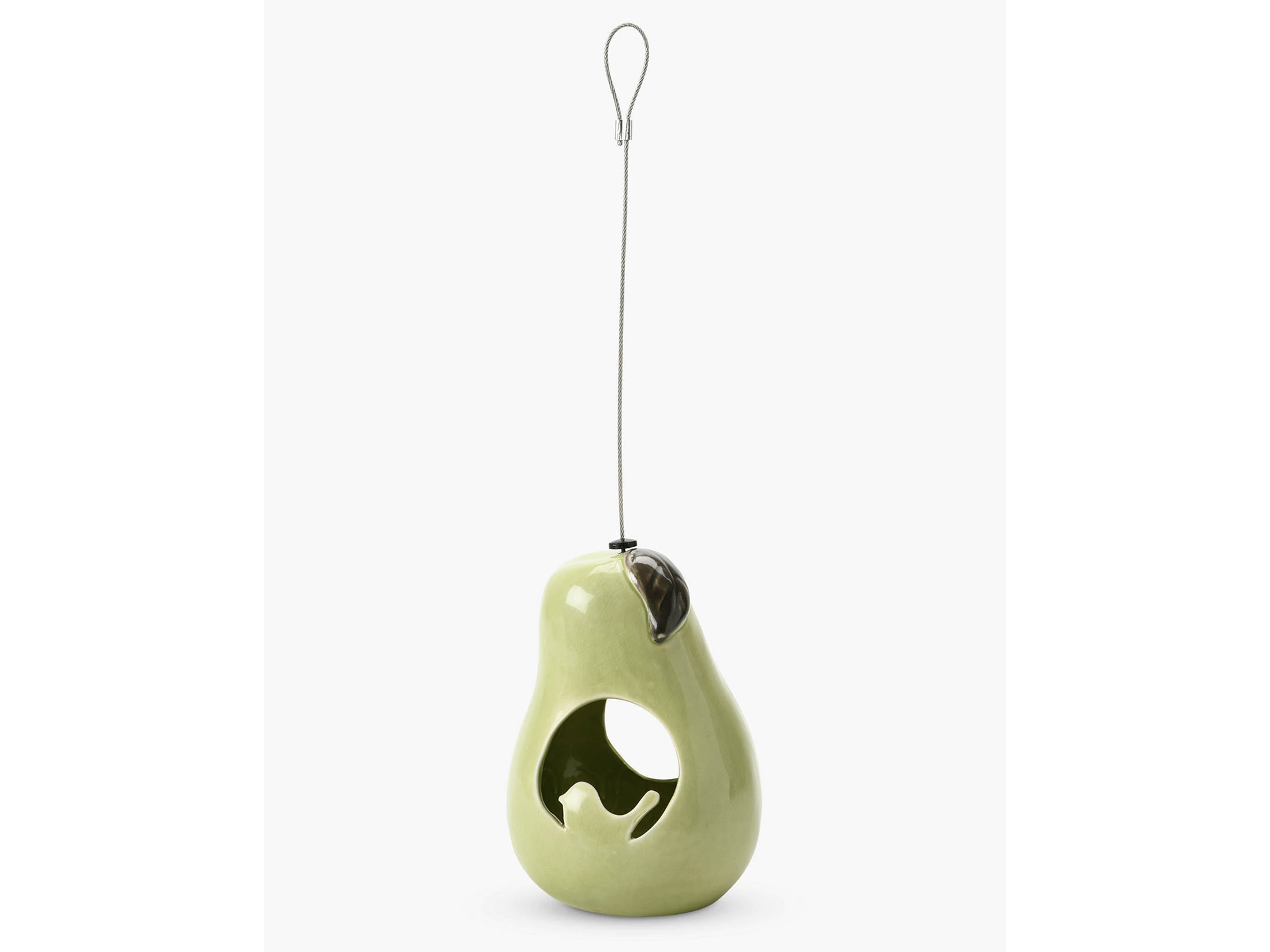 Sophie Conran for Burgon & Ball Ceramic Pear Bird Feeder indybest