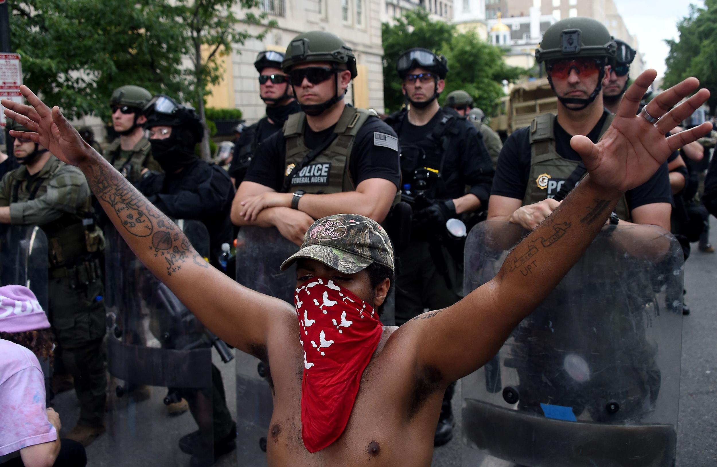 Related Video: Trump adviser denies there's any racism in the police and blames 'Antifa' instead