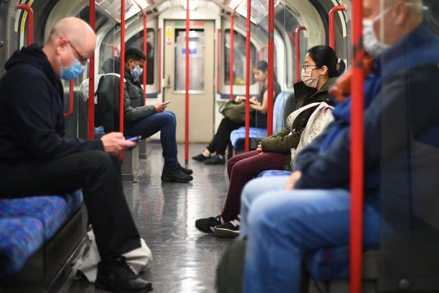 The guidance comes a day after UK officials confirmed face coverings would be mandatory on public transport later this month