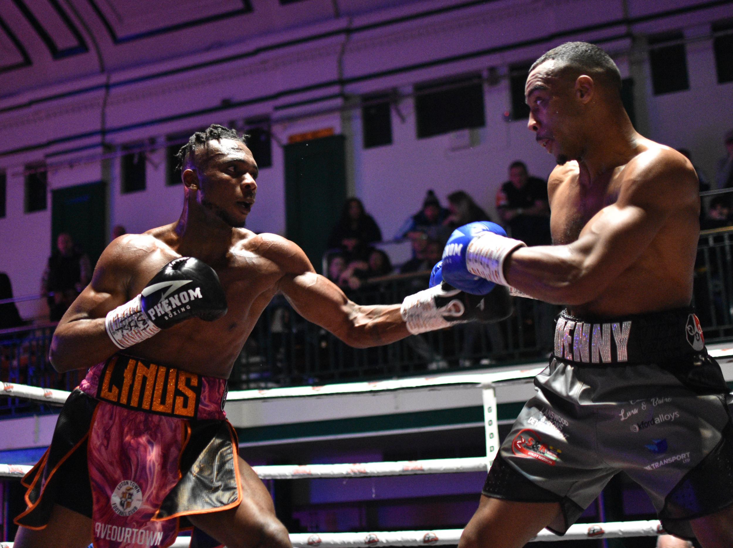 Linus Udofia is the reigning English middleweight champion