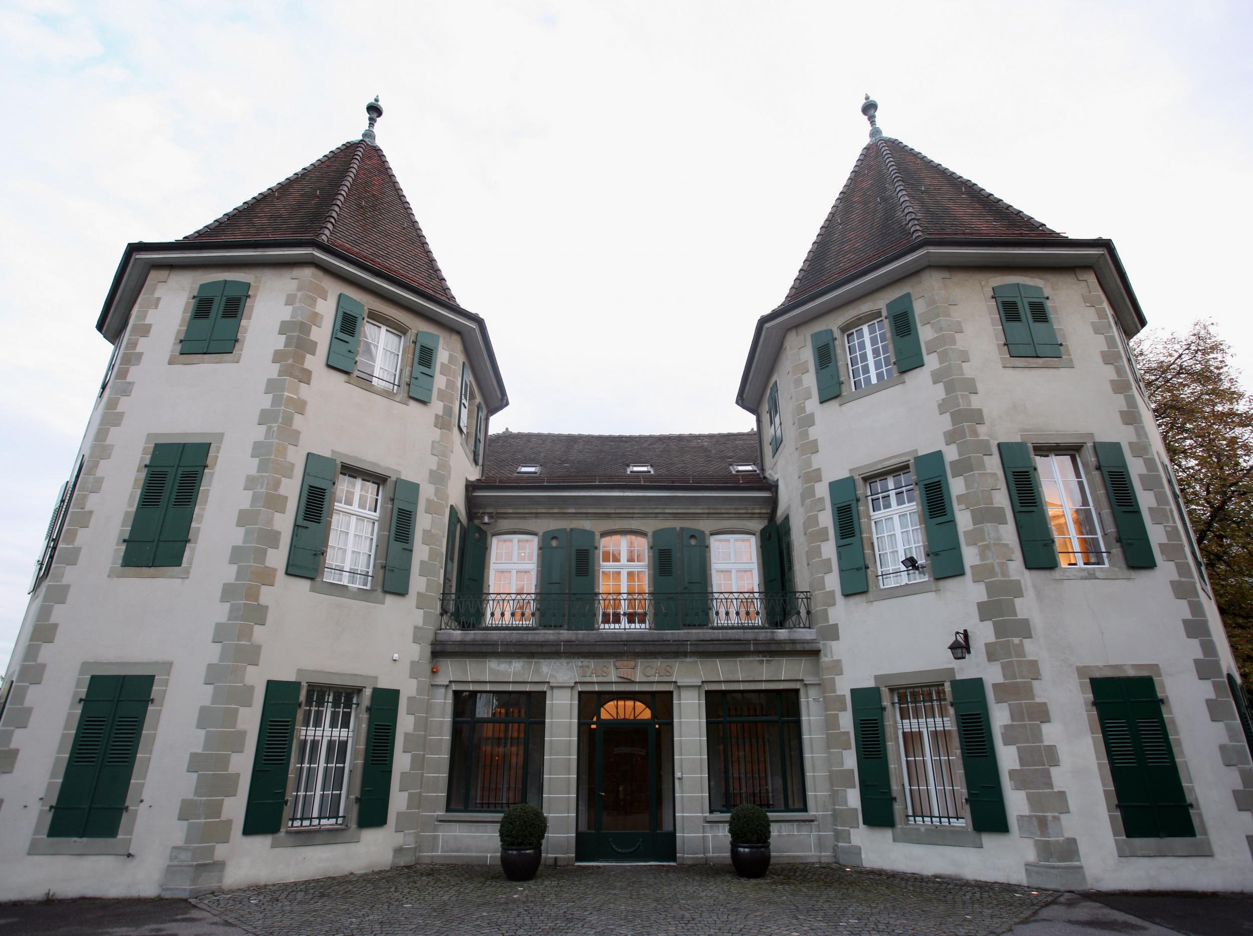 The Court of Arbitration for Sport in Lausanne, Switzerland