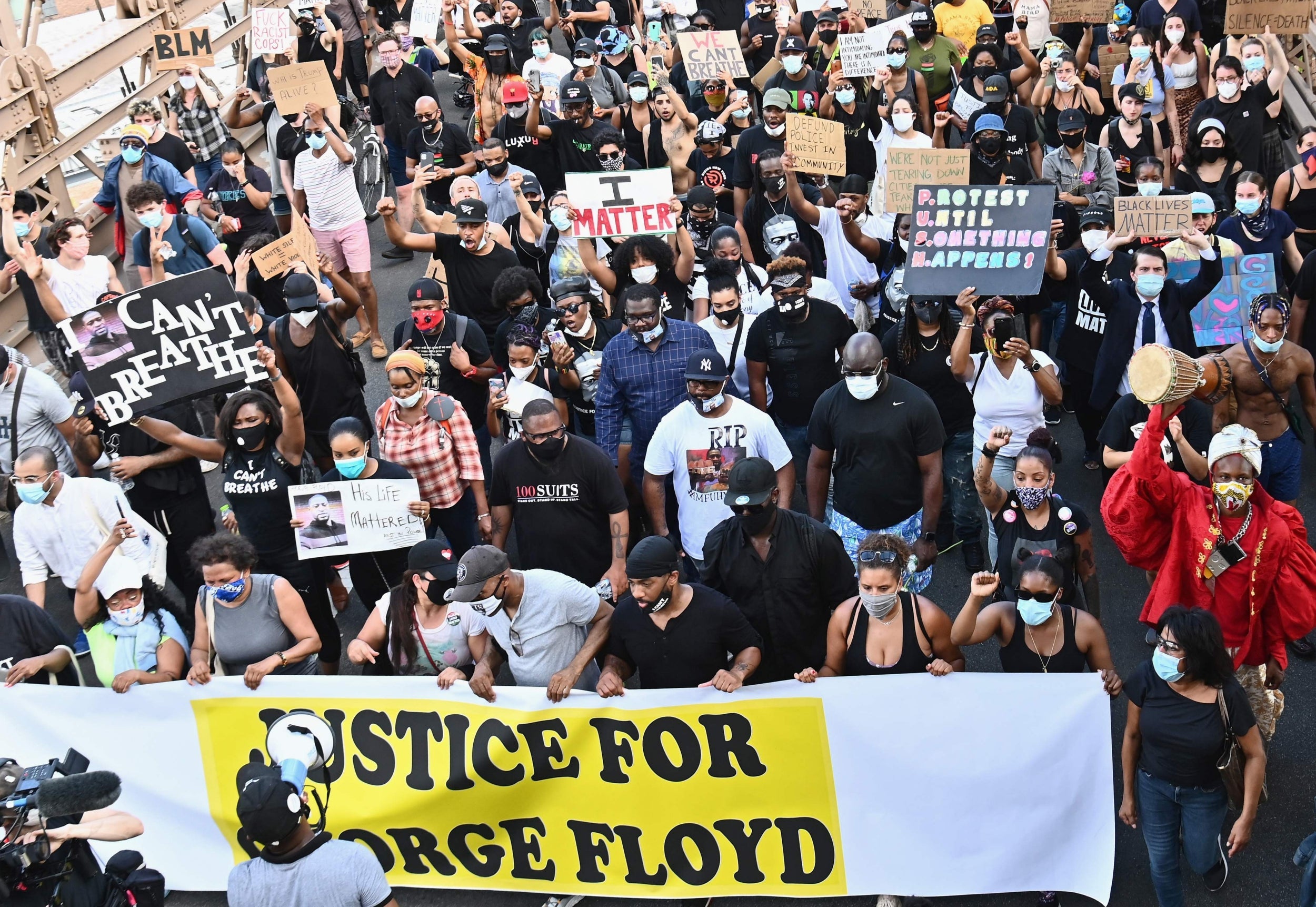 George Floyd protests: the understated peaceful side of the movement