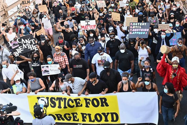 George Floyd protests: the understated peaceful side of the movement