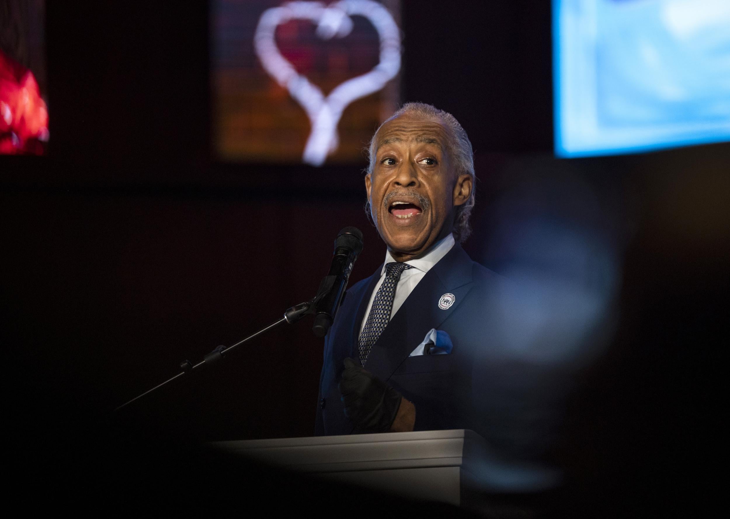 Sharpton Delivers Eulogy - The New York Times