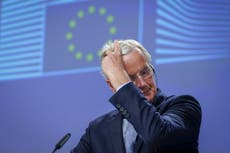 Brexit trade talks ‘going backwards’, warns EU’s Michel Barnier