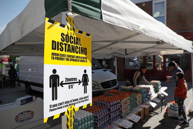 Easing of lockdown restrictions begins in Basingstoke with an outdoor market