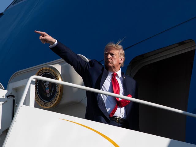 Donald Trump is running his 2020 campaign as if he's still an outside disruptor and not the incumbent. (Photo courtesy Getty Images)