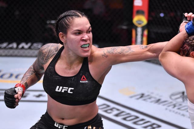 Amanda Nunes saw off Felicia Spencer with a unanimous decision win at UFC 250
