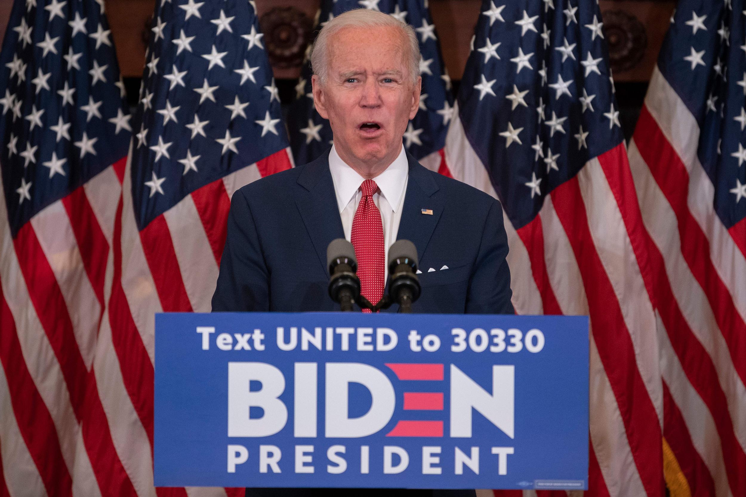 Biden intends to roll out his Republicans for Biden coalition later in the campaign, after fully consolidating his own party, according to Democrats familiar with the campaign’s planning