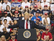 Trump announces surprise campaign rallies despite rising Covid cases