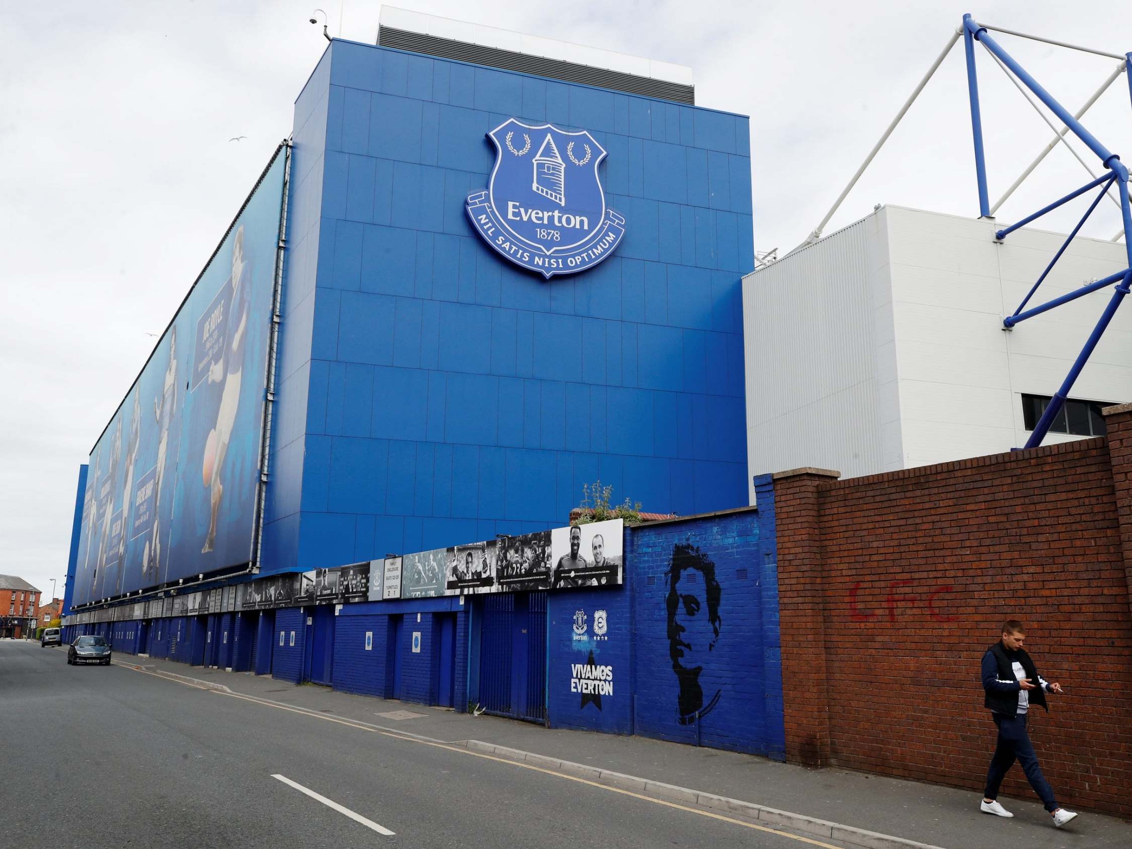 Goodison Park will host the Merseyside derby