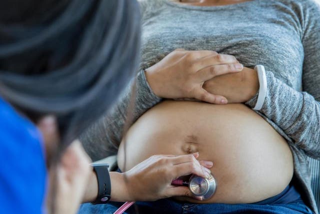 Of the 427 pregnant women appearing in the analysis, 103 were Asian and 90 were black