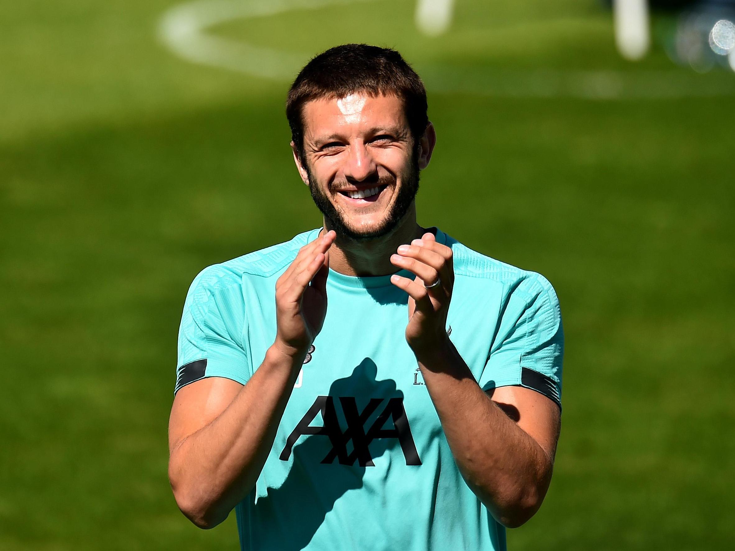 Adam Lallana of Liverpool