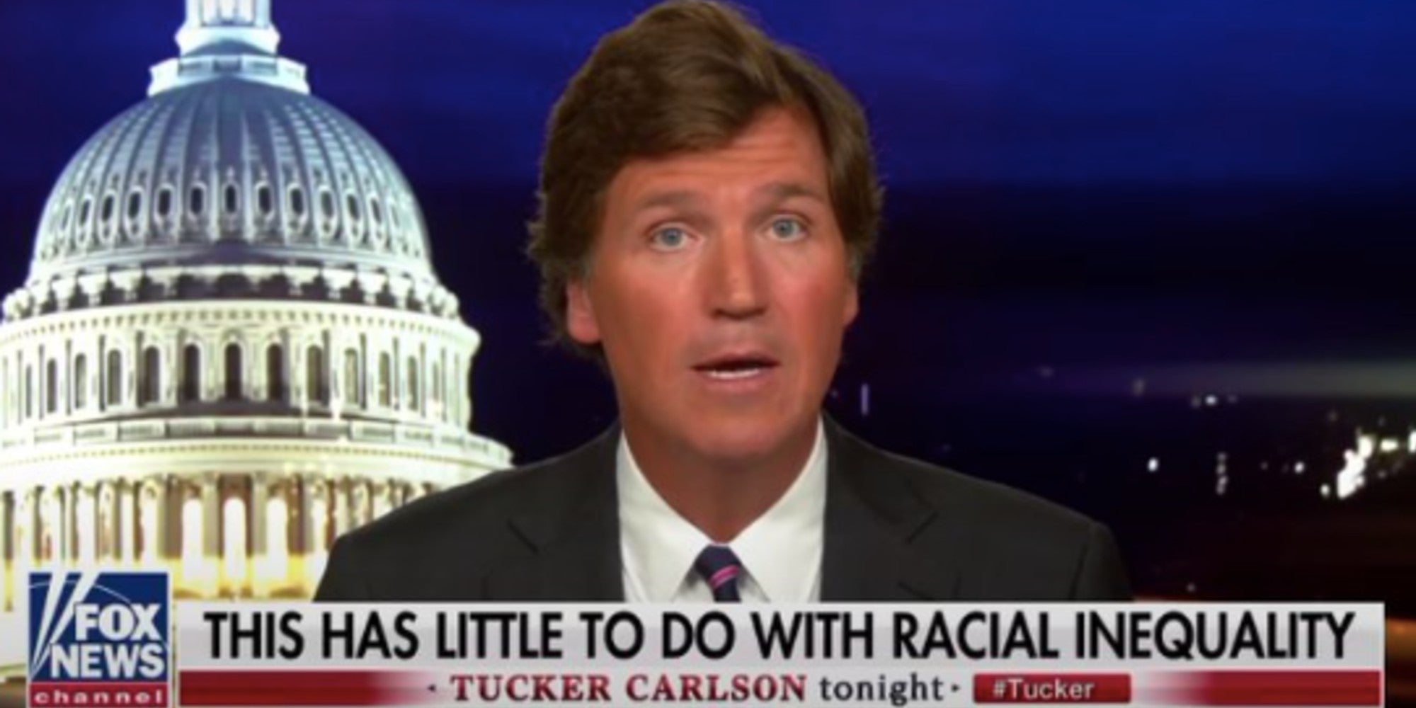 Black Lives Matter: Tucker Carlson claims protests are 'not about black ...