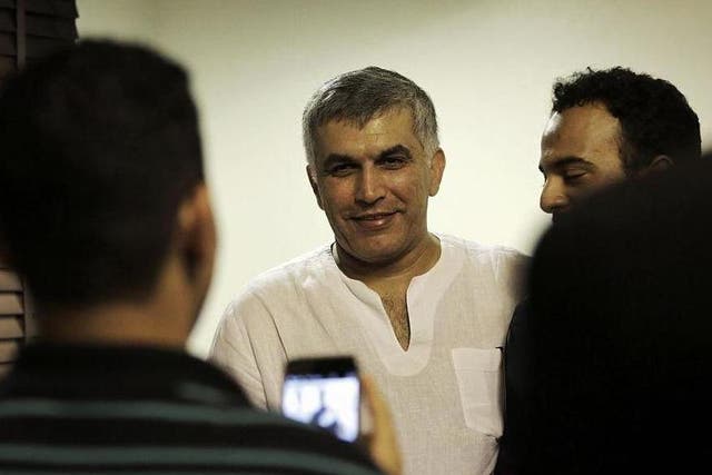 Nabeel Rajab has been a vocal critic of the Bahraini government