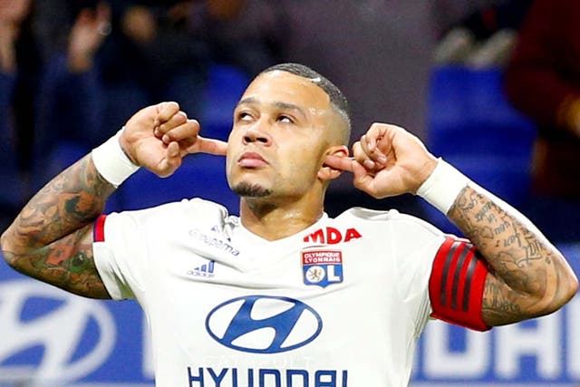 Memphis Depay and his Lyon team will not play in Europe next season