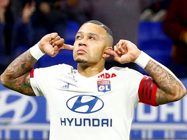 Memphis Depay and his Lyon team will not play in Europe next season