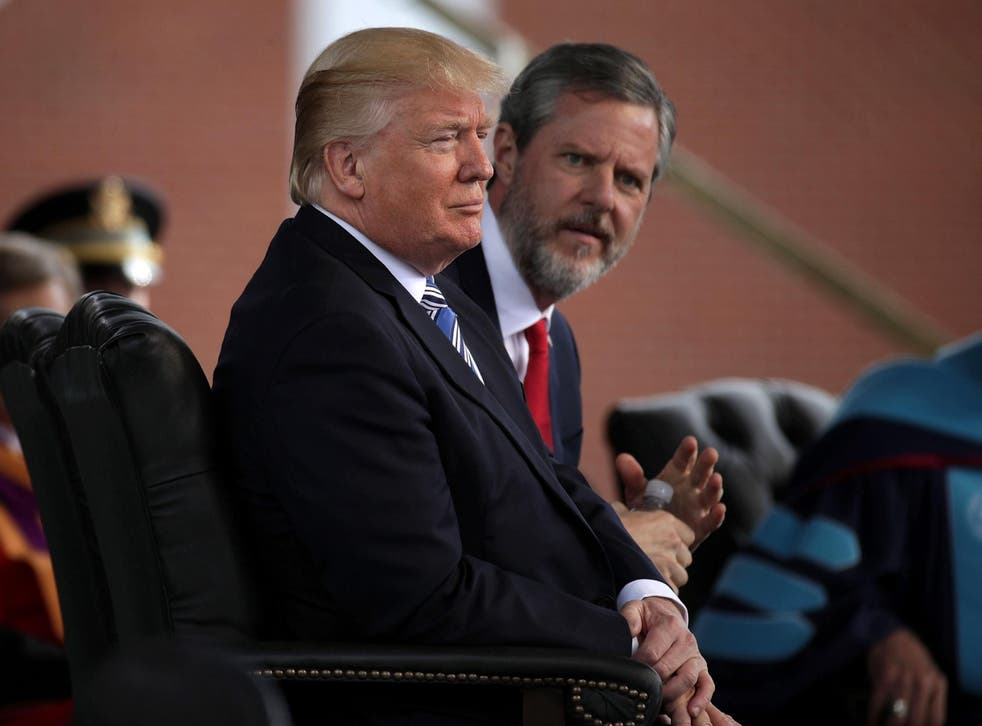Both Trump and Jerry Falwell are in hot water