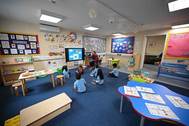 Official guidance says primary school class sizes must be limited to 15 pupils per teacher