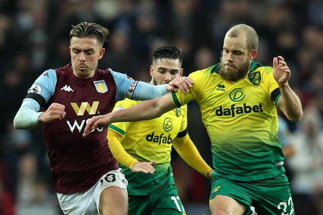 Aston Villa and Norwich are battling relegation from the Premier League
