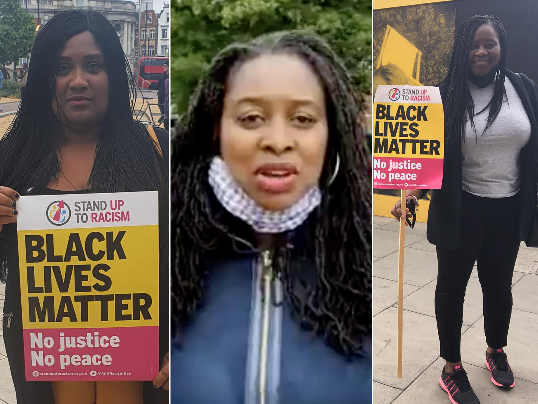 Vitriol directed at black female MPs illustrates the necessity of protests, they say