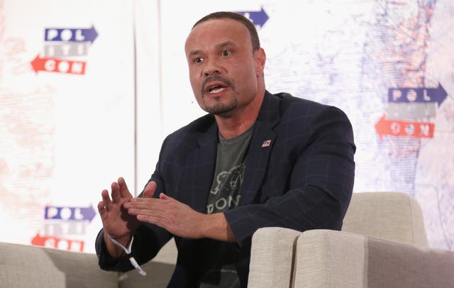 LOS ANGELES, CA - OCTOBER 21: Dan Bongino speaks onstage during Politicon 2018 at Los Angeles Convention Center on October 21, 2018 in Los Angeles, California.