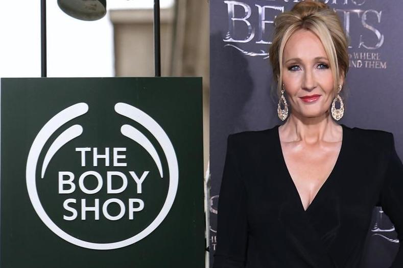 The Body Shop calls out JK Rowling over 'transphobic' menstruation tweet
