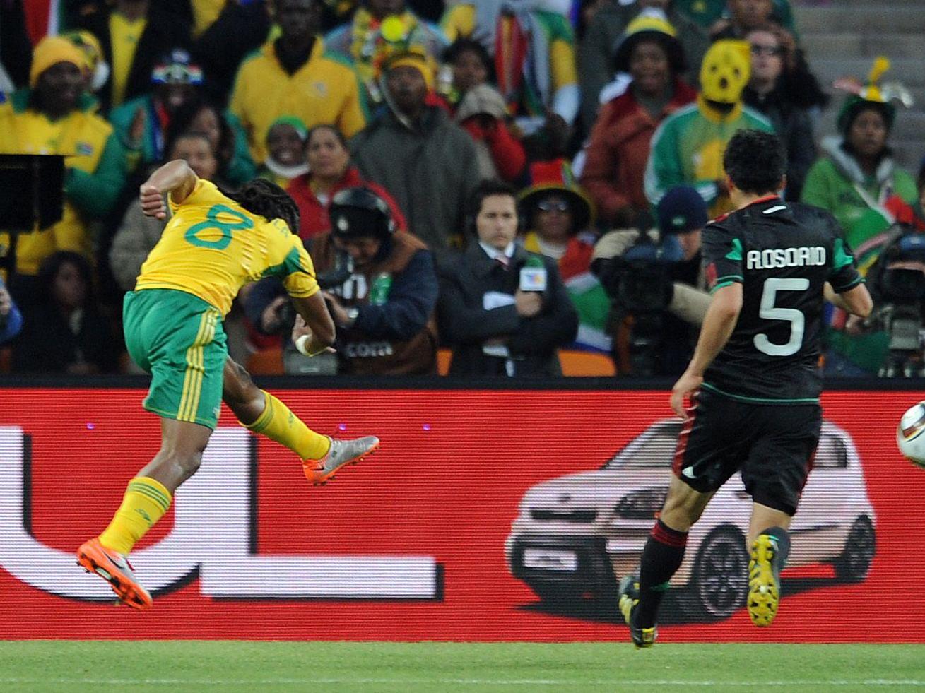 Tshabalala scored the iconic opening goal