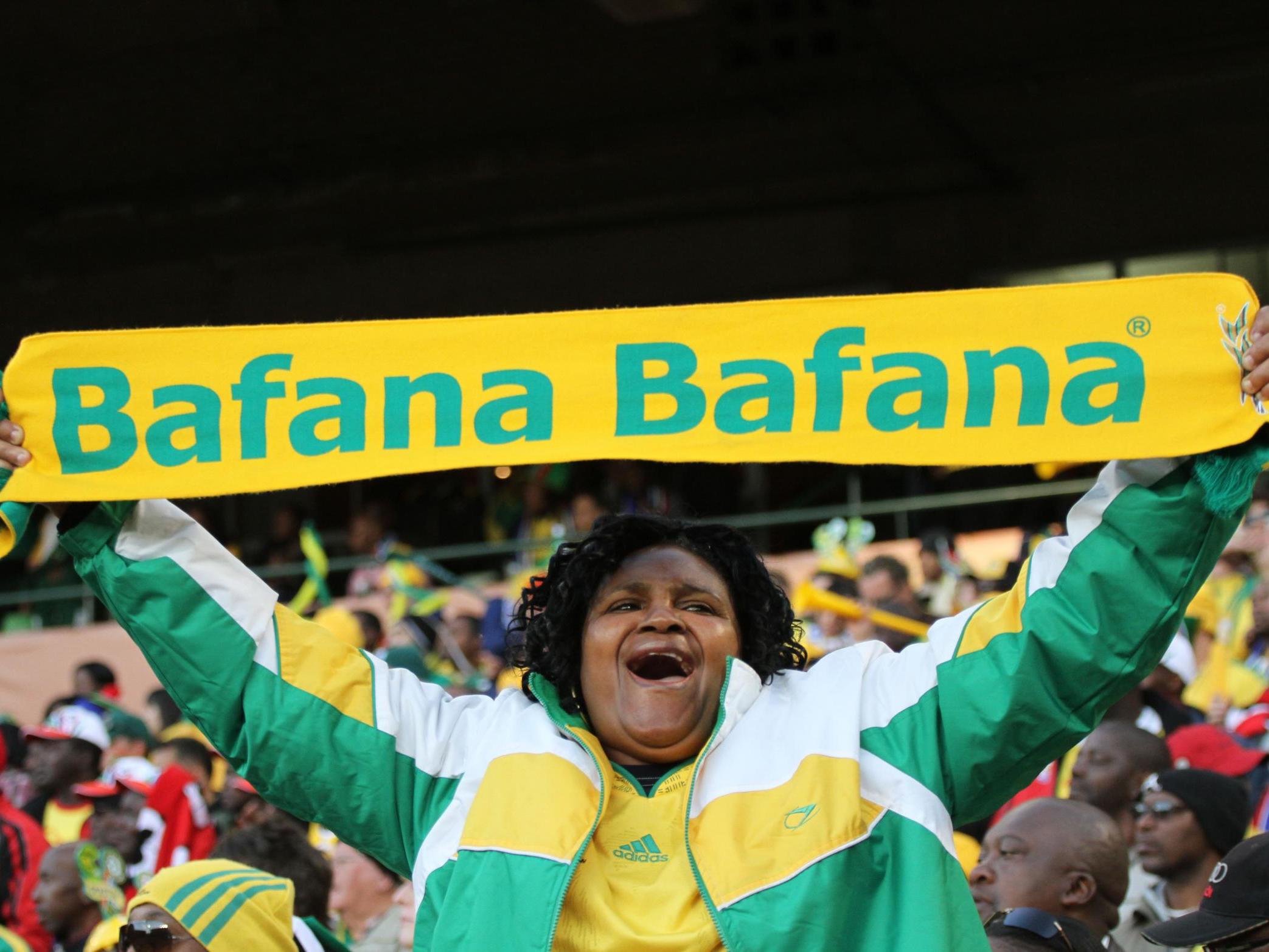 Fans welcomed the World Cup to Africa for the first time