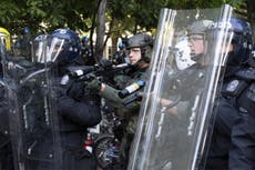 Scottish Parliament urges end to riot gear and tear gas exports to US