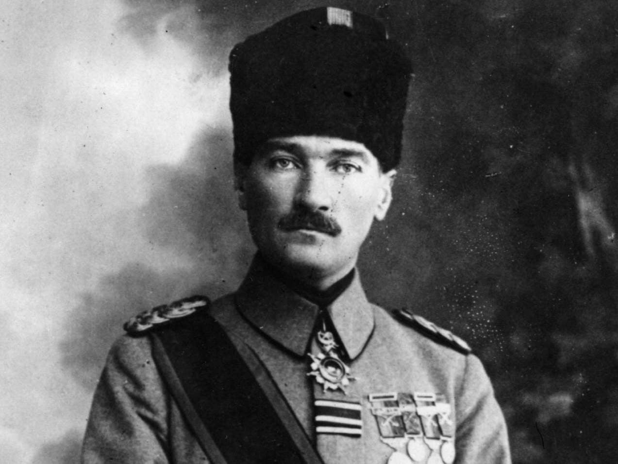 Ataturk defended the fatherland against the invading powers of Britain, the Anzacs and the French