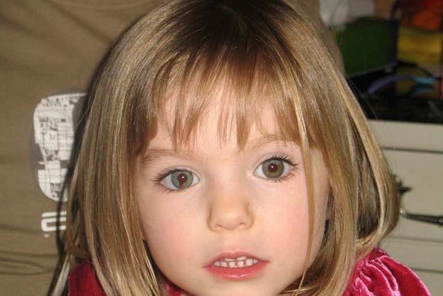Undated handout photograph of three-year-old Madeleine McCann who disappeared in Praia da Luz, Portugal, on 3 May 2007.