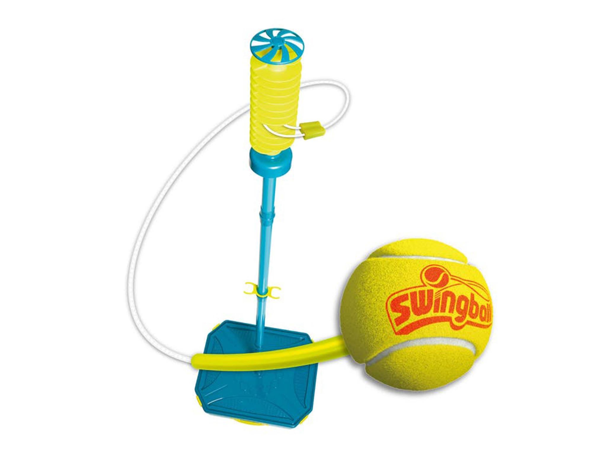 Practice your hand-eye coordination with a game of swingball (Argos)