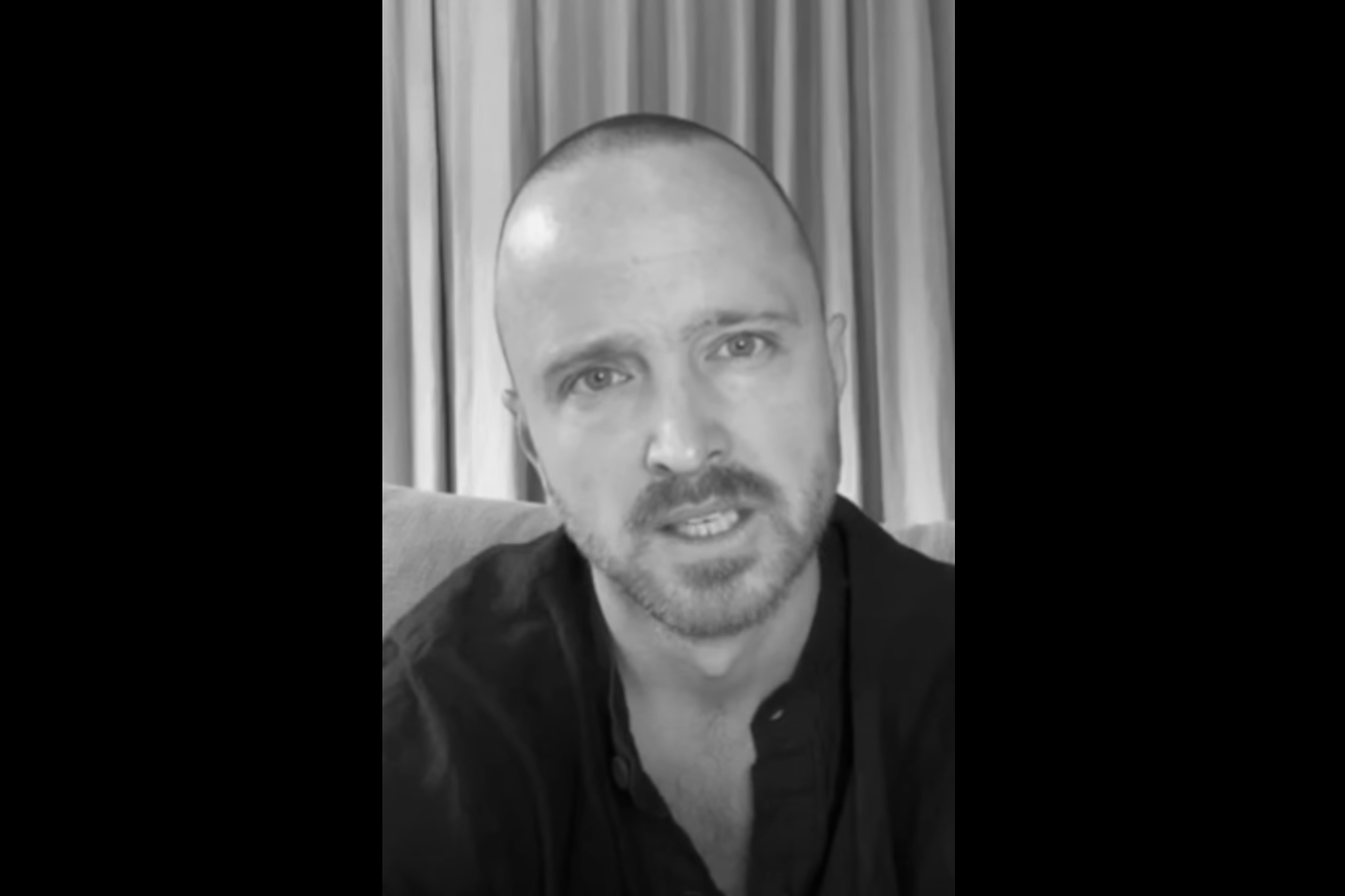 Aaron Paul in the 'I Take Responsibility' PSA.