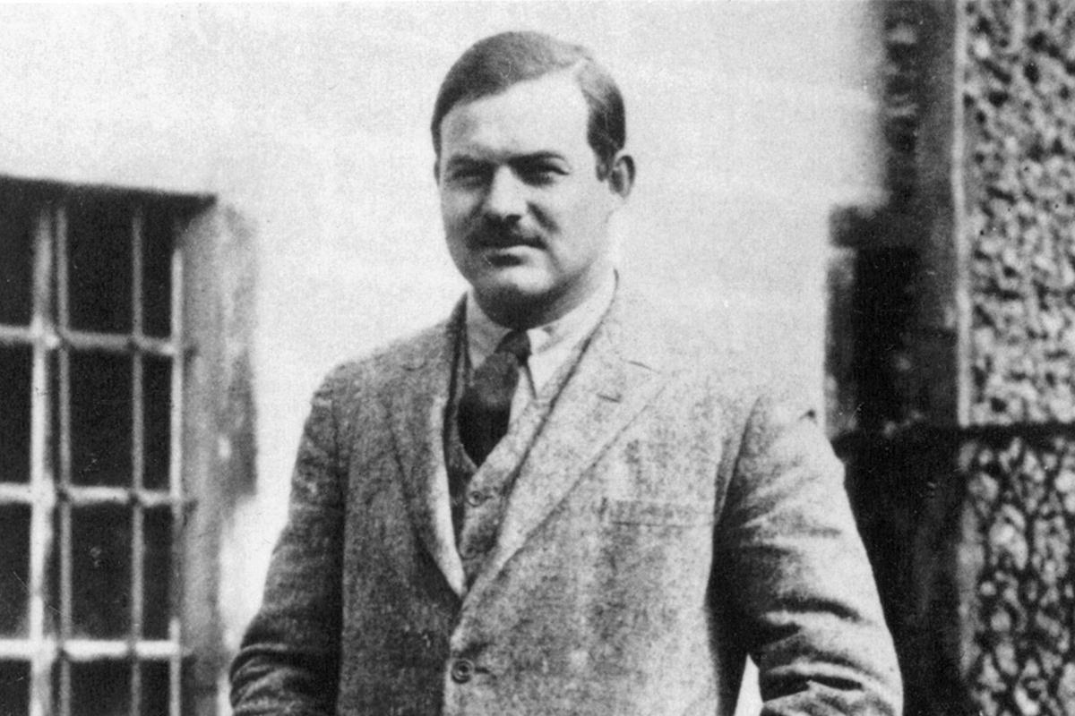 Ernest Hemingway in Paris in the Twenties