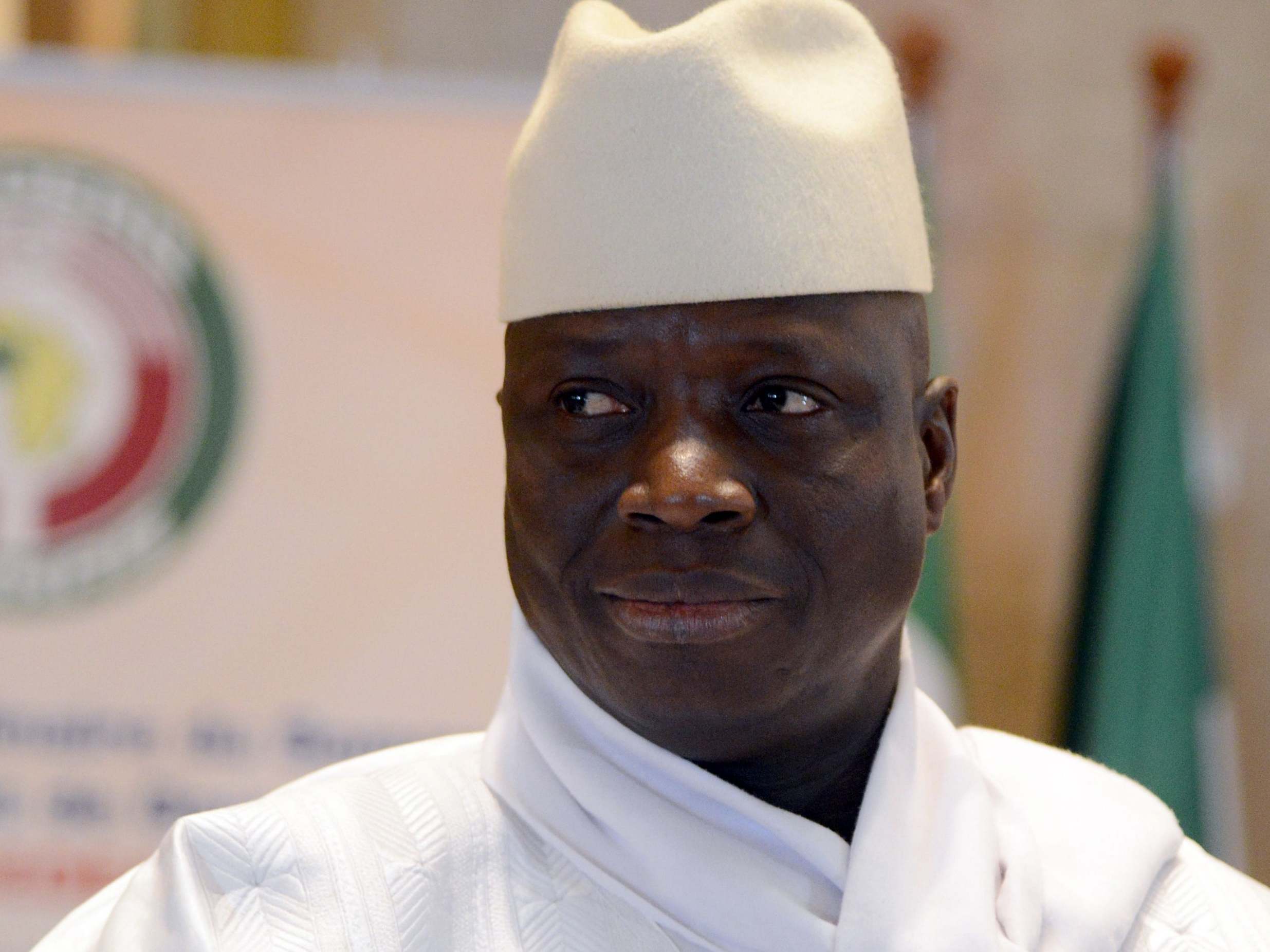 Former Gambia president Yahya Jammeh, who entered exile in 2017