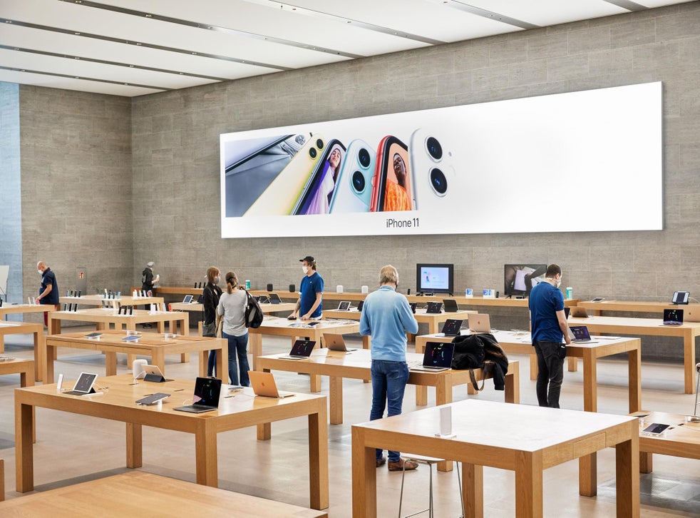 Apple Stores To Re Open Across Uk After Coronavirus Shutdown The Independent The Independent