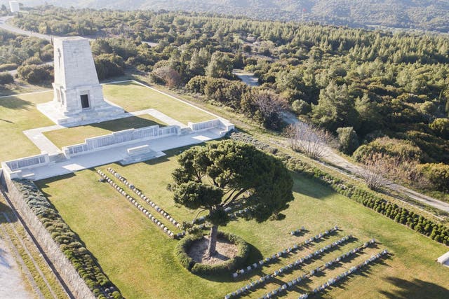 Anzac Day services were cancelled this year at the Australian cemetery on the Gallipoli Peninsula