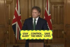 Shapps to cut short holiday after helping reimpose Spain quarantine