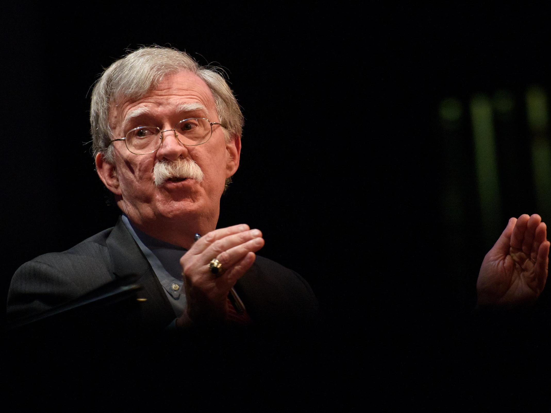 Bolton was a surprise addition to Trump's inner circle and a controversial departure