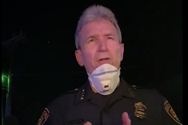 San Antonio police chief William McManus gives briefing on shooting at Rebar in which eight people were wounded