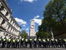 After Black Lives Matter protests, the far right march on Westminster